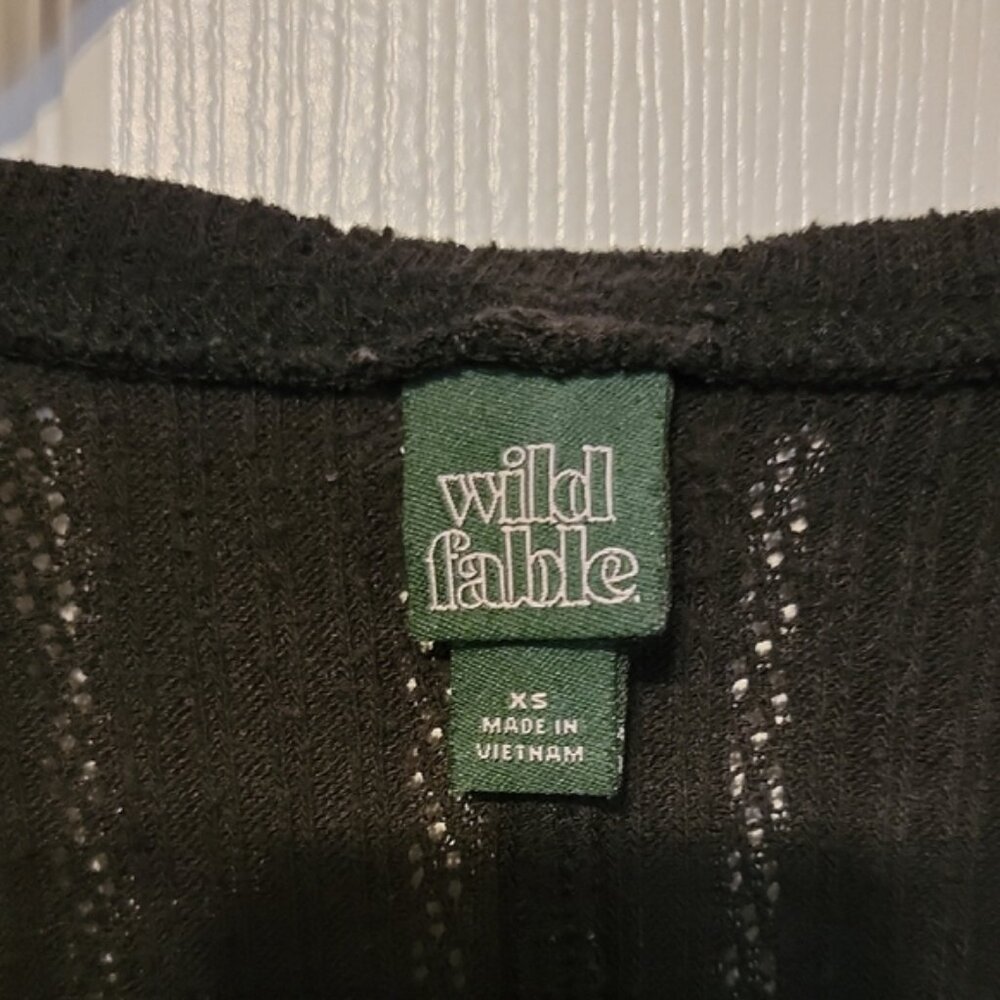 Black Long Sleeve Women's Top - Picture 7 of 7